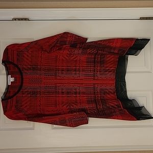 Plaid Christopher & Banks Top